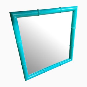 Vintage Green Mirror, 1980s