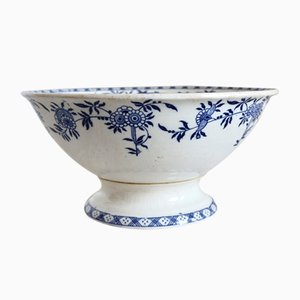 Antique Salad Bowl from Dresden Porcelain