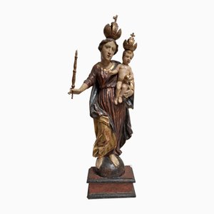 Artiste Allemand, Madonna, 1800s, Tilleul