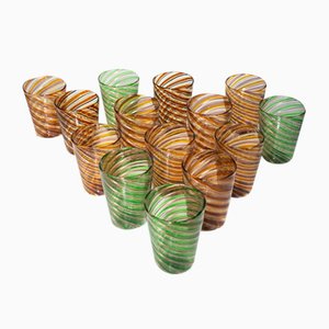 Tequila Glasses by Mariana Iskra, Set of 14