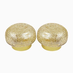 Vintage Ceiling Lamps, 1970s, Set of 2