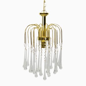 Chandelier by P. Venini, 1960s