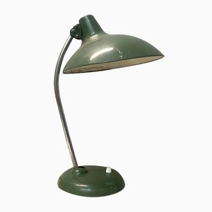 Grüne Vintage Bauhaus Modell 6786 Tischlampe von Christian Dell für Kaiser Idell