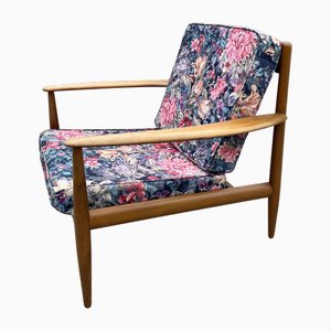 Dänischer Mid-Century Modern Armlehnstuhl von Grete Jalk für France & Søn, 1960er