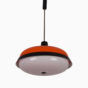 Lámpara colgante Mid-Century moderna de Stilnovo, años 60