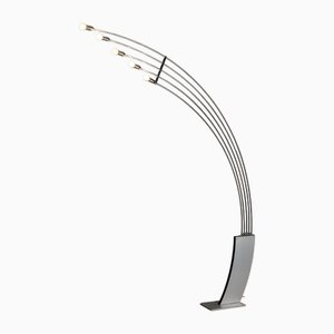 Lampadaire Vintage en Aluminium et Métal, 1970s