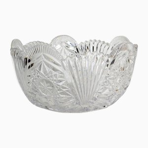 Frutero de cristal atribuido a Enzo Mari, años 60