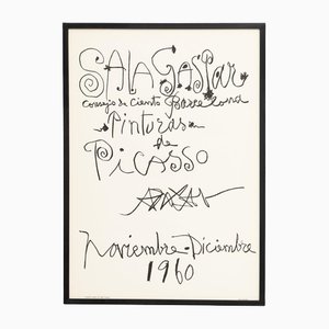 Vintage Exhibition Poster from Pablo Picasso, 1960s