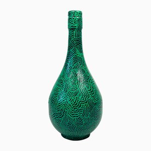 David Paul Kay, The Bottle in Green, 2024, Mixed Media Sculpture