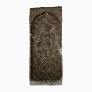 Bas-Relief d'Atelier en Plâtre par Charles Filleul