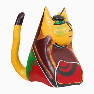 Corneille, Katzenskulptur, Kunststoff