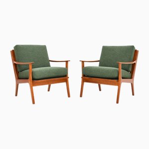 Fauteuils Vintage en Teck, Danemark, 1960s, Set de 2