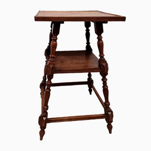 Table pour Plantes Antique en Chêne, Pays-Bas, 1800s