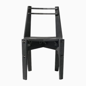 Android Chair in Charcoal Black by Konstantin Achkov