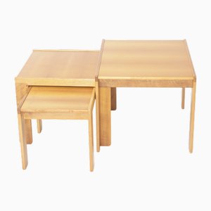 Nesting Table by Afra and Tobia Scarpa for Cassina, 1960, Set of 3