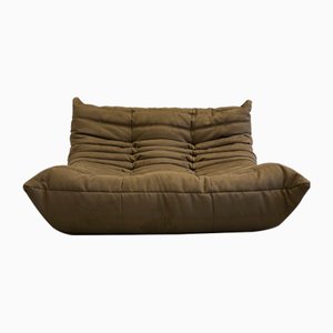 Sofá de dos plazas Togo vintage de Michel Ducaroy para Ligne Roset, 1973