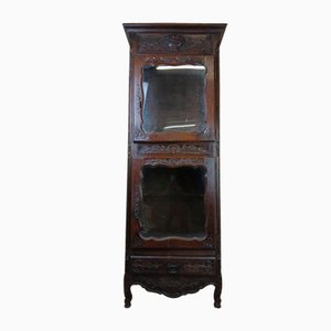 Louis XV Provençal Display Case in Oak, 1850