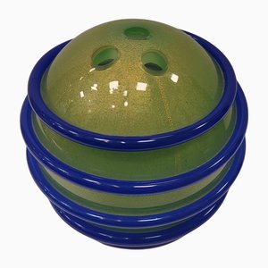 Murano Glass Vase or Centerpiece from EffE Vetreria Artistica, Italy, 1980s
