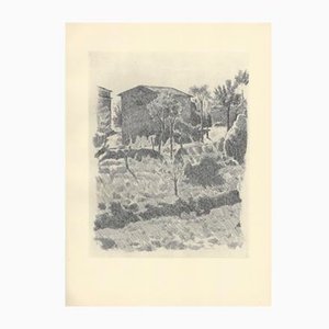 Giorgio Morandi, Poggio in the Morning, 1927-1957, Lithograph