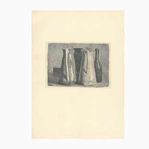 Giorgio Morandi, Still Life with Five Objects, 1956-1957, Lithograph
