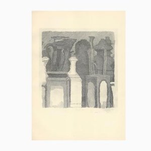 Giorgio Morandi, Still Life with Very Thin Lines, 1933-1957, Lithograph