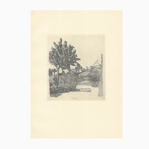 Giorgio Morandi, Grizzana Landscape, 1932-1957, Lithograph