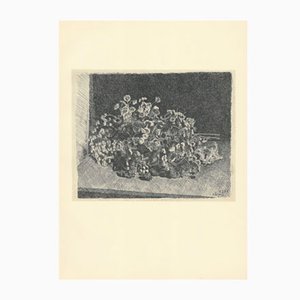 Giorgio Morandi, Chrysanthemum Flowers on a Table, 1928-1957, Lithograph