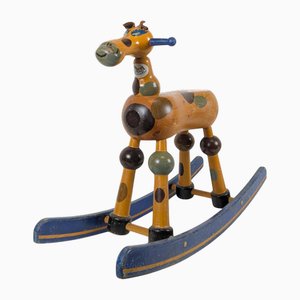 Cheval à Bascule en Bois Geolo