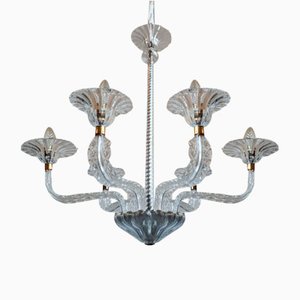 Murano Glass Chandelier, 1940s