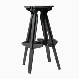 Stack Barstool in Charcoal Black by Konstantin Achkov for Lock