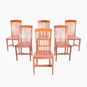 Portuguese Dining Chairs from Olaio, 1950s, Set of 6