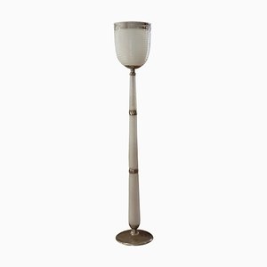 Italian Mod. 502 Floor Lamp in Murano Glass by Tommaso Buzzi for Venini, 1930s