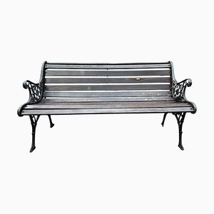 Banc en Fonte et Bois, 1960