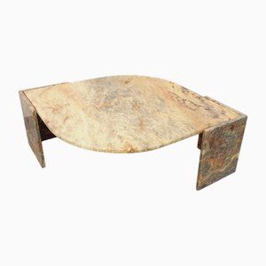 Vintage Marble Coffee Table, 1980s