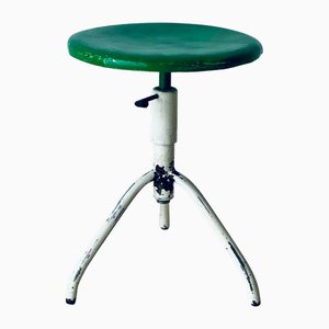Industrieller Vintage Hocker, 1970er