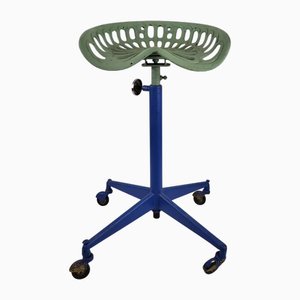 Tabouret Haut pour Tracteur en Fonte, 1950s