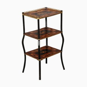 Antike viktorianische französische Etagere, 1850