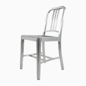 Vintage Aluminium Emeco Navy Chair, 1940s