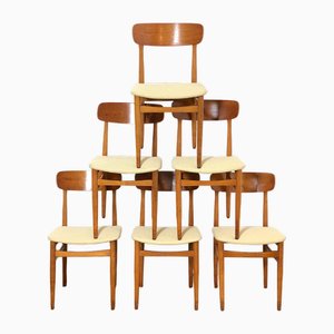 Esszimmerstühle, Italien, 1960er, 6er Set