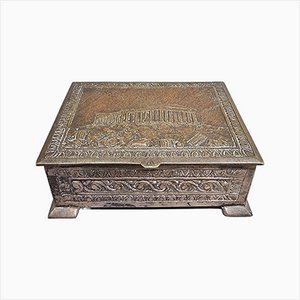 Boîte Vintage en Bronze, Grèce, 1960s