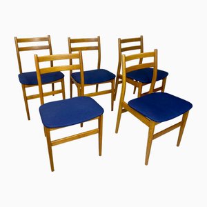 Skandinavische Vintage Stühle, 1960, 5er Set