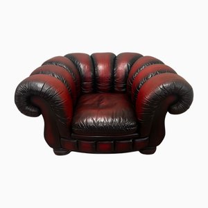 English Leather Living Room Set from Dellbrook, England, 1970s, Set of 3