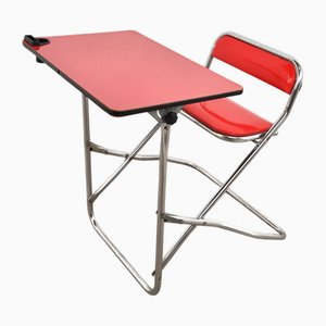 Folding School Desk by Giocattoli Giacomelli, 1970s