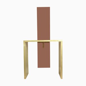 Cimabue Mocha Mousse Chair by Ferdinando Meccani for Meccani Design