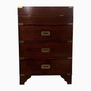 Campaign Military Chest of Drawers or Desk from Avonex Furniture Ltd., 1960s