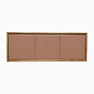 Vintage Mokka Mousse Sideboard von Mascia Meccani für Meccani Design