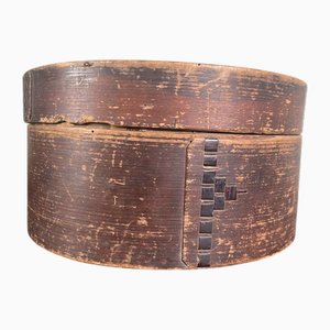 Meiji Era Wooden Chabako Tea Storage Box, Japan, 1890s