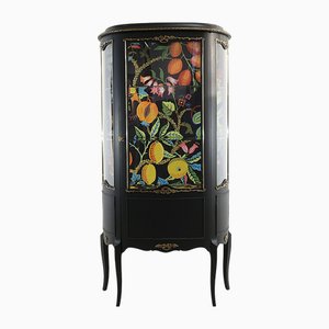 Vintage Vitrine im Louis XV / Louis XVI Stil