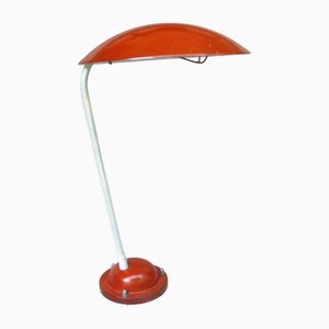 Lámpara de exterior Mushroom en naranja y beige claro de Bega, años 50