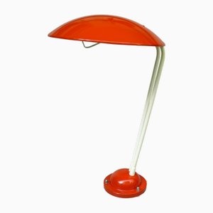 Lampe Champignon d'Extérieur Orange et Beige Clair de Bega, 1950s
